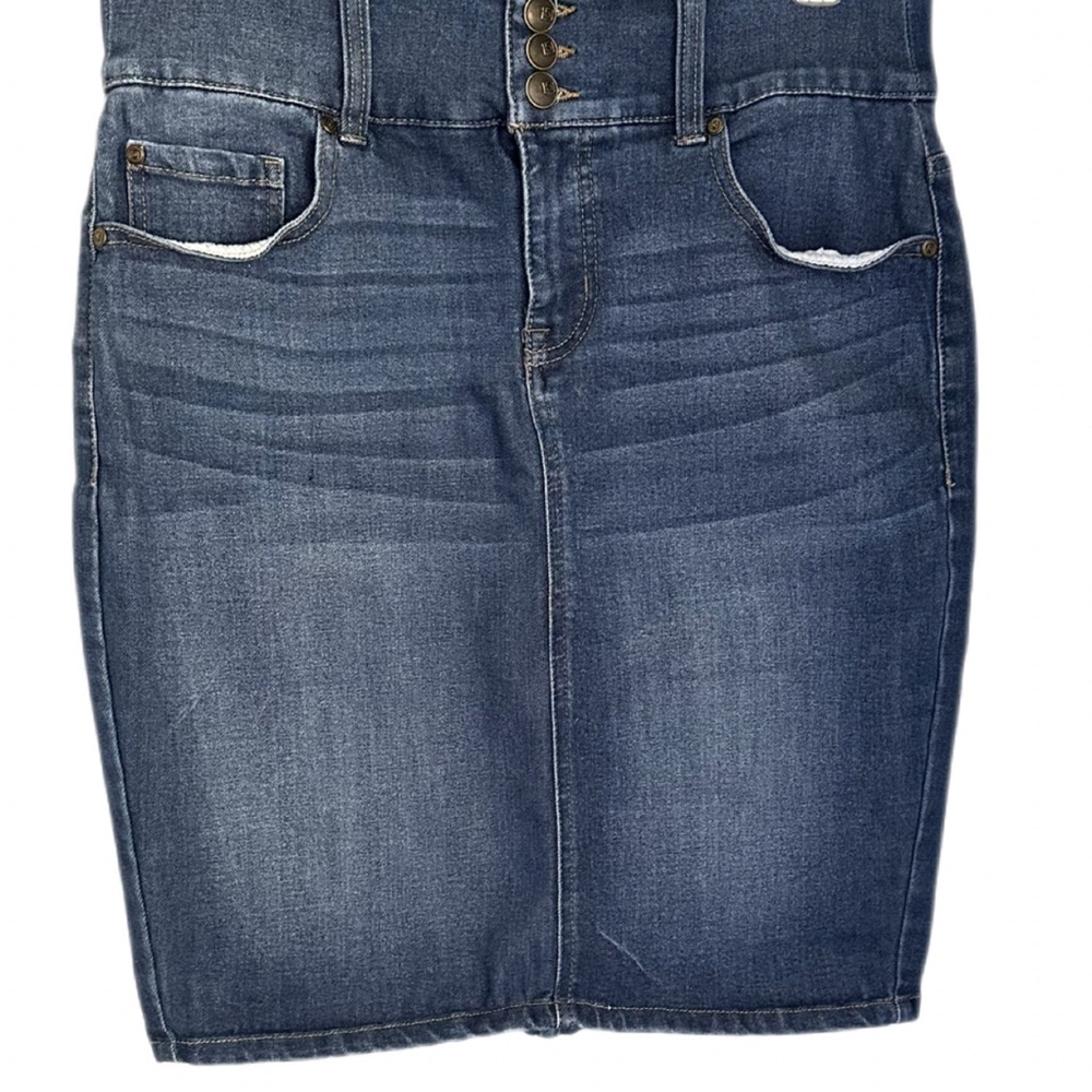 Women’s One5One Blue Denim Jean Skirt Size M